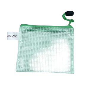 Porte-monnaie transparent Xi Peptide, mini sac de rangement en PVC avec fermeture éclair pour cartes et pièces de monnaie, design en forme de L - Product Image 3