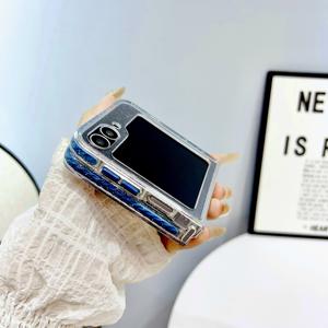 Estuche transparente magnético fuerte de nuevo diseño Estuche de carga inalámbrico magnético ForSamsung <span class=keywords><strong>Galaxy</strong></span> Z <span class=keywords><strong>Flip</strong></span> 6 - Product Image 3