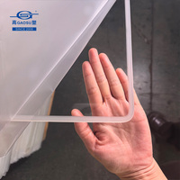 Panneau en acrylique transparent de haute qualité pour présentoir de vente au détail 3 mm