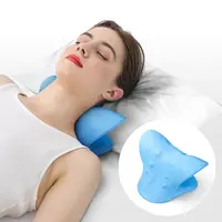 Индивидуальная цветная хиропрактика, подушка для облегчения боли в шее и плечах, устройство для растяжки шеи