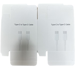 Scatola di Imballaggio per Accessori Cellulari all'Ingrosso, Confezione in Carta per USB Type-<span class=keywords><strong>C</strong></span> a Type-<span class=keywords><strong>C</strong></span>, USB a Micro V8 - Product Image 1