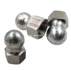 1 YS Tank Spray Ball, ideal for low pressure rinsing, 240 degrees coverage