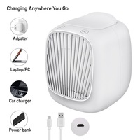 Mini refroidisseur d'air USB, petit climatiseur Portable, ventilateur électrique refroidi à l'eau