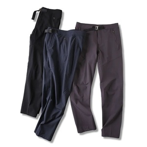 <span class=keywords><strong>Pantaloni</strong></span> da <span class=keywords><strong>Uomo</strong></span> Estivi Leggeri Traspiranti <span class=keywords><strong>Elasticizzati</strong></span> in Nylon con Cerniera Centrale, Taglio 3D per Esterni - Product Image 3