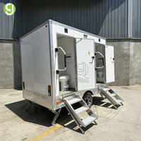 Remorque de toilettes portables Goeasy en panneaux sandwich écologiques préfabriqués hors site