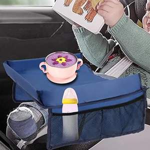 Muestra Gratuita de Bandeja Plegable para Asiento de Coche Mesorock, Bandeja de Viaje para Niños con Gran Espacio de Almacenamiento - Product Image 6