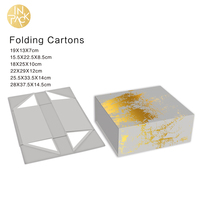Boîte cadeau magnétique de luxe IN PACK 2026, nouveau stock, boîte cadeau pliable, vente en gros, boîte magnétique haut de gamme, emballage