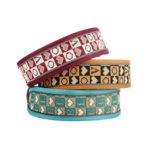 طوق كلاب قابل للتعديل للعطلات، مصنوع من النايلون المتين مع إبزيم سريع التحرير، نمط قلوب لعيد الحب باللونين الأحمر والأسود - Product Image 6