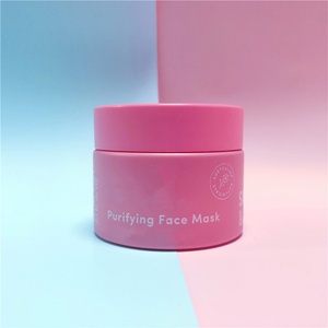 Tarros de Vidrio Esmerilado Personalizados en Color Amarillo, Rosa, Azul, Verde y Rojo para Cosméticos, de 30G, 50G, 1oz y 2oz, con Tapas - Product Image 2