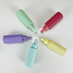 Wholesale Custom Logo Matte Macaron Color Glass Dropper Bottles, Flat Shoulder Serum Vials for Facial Essence & Essential Oil - Product Image 3