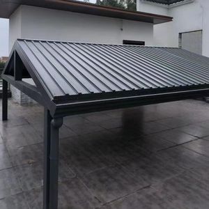 Vendita diretta della fabbrica moderna lega di <span class=keywords><strong>alluminio</strong></span> isolato tetto di mattonelle di rivestimento resistente isolamento termico pannelli Sandwich Anti-corrosione - Product Image 4