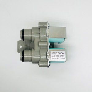 Válvula de Agua para Lavadora FCS360A, Bobina Azul, Accesorio Eléctrico de Plástico para el Hogar - Product Image 2