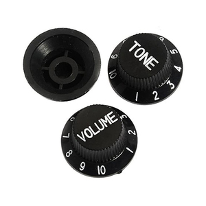 Manopola per <span class=keywords><strong>chitarra</strong></span> St Volume e tono di ricambio tradizionale in plastica nera per chitarre elettriche <span class=keywords><strong>liutaio</strong></span> - Product Image 4