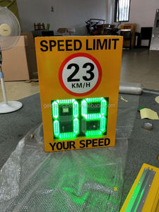 12 ans usine sécurité routière affichage à 2 chiffres solaire ou électrique LED radar <span class=keywords><strong>de</strong></span> voiture <span class=keywords><strong>panneau</strong></span> <span class=keywords><strong>de</strong></span> limitation <span class=keywords><strong>de</strong></span> vitesse surveillance par caméra <span class=keywords><strong>de</strong></span> trafic routier - Product Image 6