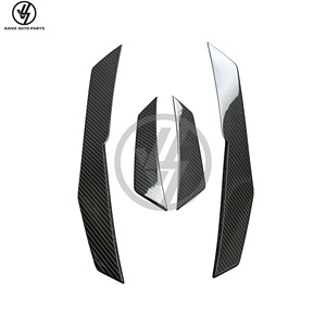 Kit carrosserie en fibre de carbone sèche de style performance, canards de pare-chocs avant pour Audi R8 2016-2018 - Product Image 6