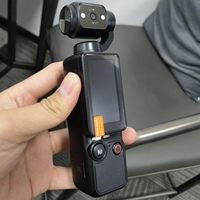 Cámara de Acción de Alta Definición, Ideal para Vlogs y Grabación de Video, Gran Angular, Seguimiento Facial, Cámara de Bolsillo Portátil