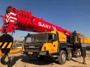 Camión grúa usado en buen estado, Sany 100T, certificado por la EPA, sistema hidráulico duradero para trabajos de infraestructura - Product Image 2