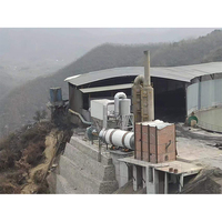 Séchoir rotatif à trois passages 8t/h pour poudre de charbon et boues, machine de séchage industrielle minière haute efficacité pour ligne de traitement