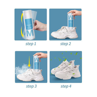 Désodorisant pour baskets de marque privée, éliminateur d'odeurs, spray désodorisant pour pieds, chaussettes et chaussures en aérosol