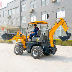 Gratis Verzending Nieuwe Diesel Ce Epa Motor Grote Mini Retro 2.5 Ton 4 Ton Farm <span class=keywords><strong>Backhoe</strong></span> Graafmachine <span class=keywords><strong>Digger</strong></span> 4X4 Graaflaadmachine Lader - Product Image 2