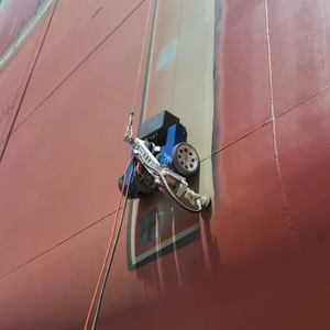 <span class=keywords><strong>Robot</strong></span> de sablage automatique pour le sablage des murs extérieurs des réservoirs de pétrole anti-corrosion - Product Image 6
