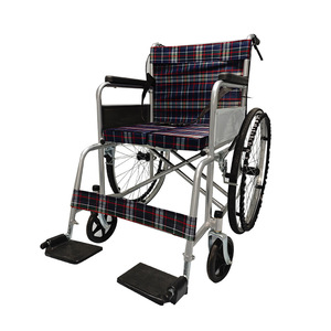 Fauteuil roulant manuel pliable et portable JL01GA-03 pour personnes âgées et handicapées, aide à la mobilité - Product Image 3