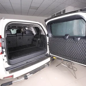 3d 5d кожаный коврик для багажника автомобиля, подкладка для груза для toyota SUV 2019 2020 2021, аксессуары для интерьера, стильный Автомобильный задний багажник