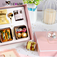 Conception personnalisée de logo Carton de papier de luxe Emballage de boîte-cadeau de miel, chocolat, parfum