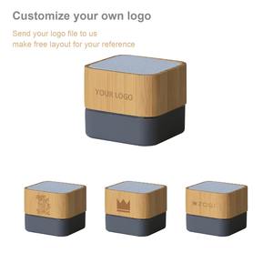 Altavoces de Subwoofer de Madera para Coche y Estudio, Bafles Inalámbricos Portátiles con Bluetooth para Actividades al Aire Libre Operados por USB - Product Image 4