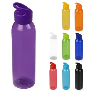 पर्यावरण के अनुकूल Bpa 600ml बोतलों सामग्री प्लास्टिक पीने के पानी की बोतल खेल यात्रा की बोतलें