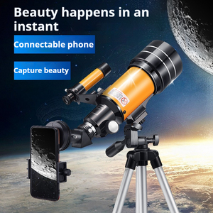 Grand oculaire de 70mm Grossissement élevé Télescope astronomique d'entrée de gamme à haute définition Télescope d'observation des étoiles pour débutants - Product Image 6