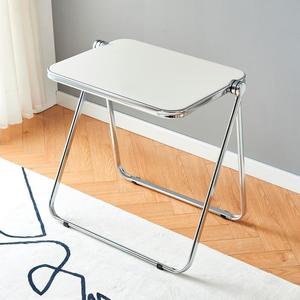 Coffee <strong>Table</strong> Acrylic Furniture Folding Modern Design Transparent <strong>End</strong> <strong>Table</strong> and Chair - Product Image 2