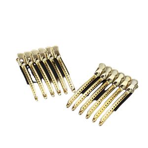 12 Pièces/boîte 9cm Pinces <span class=keywords><strong>à</strong></span> Cheveux Professionnelles de Salon en Acier Inoxydable Outils de Coiffure Barrettes Accessoires de Coiffure - Product Image 1