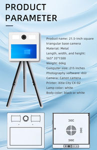 Photomaton de fête de qualité supérieure à prix avantageux, miroir magique, iPad/SLR, WiFi/Bluetooth, construction métallique, capacité de 15 personnes - Product Image 5