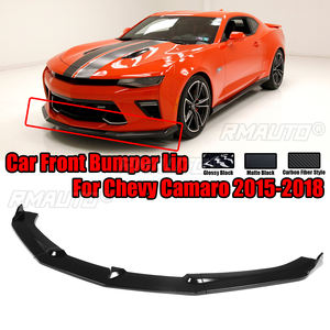 Juego de 3 Piezas para Chevy Camaro 2015-2018, Alerón Delantero para Parachoques, Difusor, Protector de Carrocería, Estilo Fibra de Carbono - Product Image 1