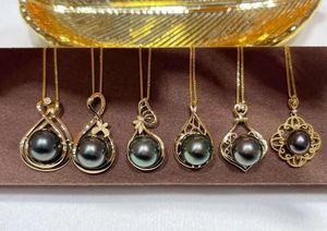 Regalos Xinfly para Mujer - Collar de Perlas Negras de Tahití - Joyería para Boda, Cumpleaños, Aniversario - Regalos para Mamá, Novia, Día de Navidad - Product Image 3