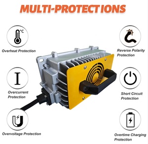 <b>Waterproof</b> Surfboard Charger Aluminum 84v 15A Lithium Dedicated QA1250 for QA1250 - Product Image 6