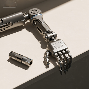 Piezas de repuesto de motocicleta de mecanizado CNC de aluminio y acero inoxidable personalizadas, componentes mecánicos, piezas de Robot personalizado de 4/5 ejes - Product Image 1