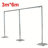 Support de toile de fond en tissu pour mariage, arche en fer extensible, support de toile de fond pour réception, pour décorations de mariage