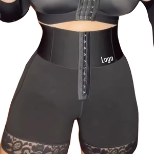 Shorts taille haute rehausseurs de fesses pour femme Sol Beauty, gaine colombienne amincissante - Product Image 2