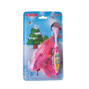 Meilleures ventes de brosses à dents pour enfants différents styles avec jouet