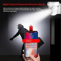 Caméra IP WiFi intelligente TUYA PTZ 1080P HD CMOS pour la sécurité intérieure avec audio bidirectionnel, vision nocturne, stockage sur carte TF et cloud
