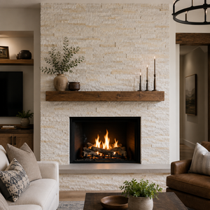 Modern Beige Slate Thin Slab Exterior Wall Cladding Honed Surface Durable - Product Image 4