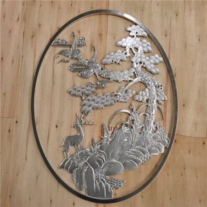 El chapa de aluminio personalizada se puede personalizar con patrones, formas y decoraciones metálicas arquitectónicas. - Product Image 5