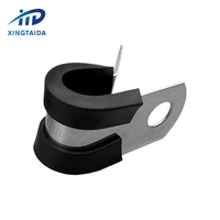 Fabricant de colliers de serrage de type R revêtus de caoutchouc EPDM de haute qualité Accessoires de câble Colliers de serrage en P