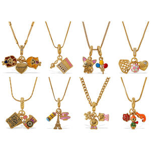 Cute Versatile Heavy Industry Design <strong>Necklace</strong> New Vintage Style Dripping Oil DIY Girls <strong>Fox</strong> Pendant <strong>Necklace</strong> - Product Image 5