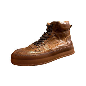 Chaussures pour hommes de haute qualité à bout pointu, à lacets, en cuir imprimé au laser, design tendance, pour les fêtes d'automne, les affaires et les mariages - Product Image 2