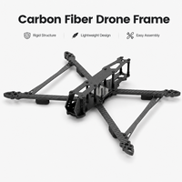 Drones agricoles pliables à longue portée avec cadre en fibre de carbone de 10 pouces, moule privé, prix abordable, vente directe usine