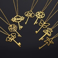 Collier personnalisé avec nom et papillon bohème pour femme, pendentif en acier inoxydable, bijou personnalisé pour animal de compagnie, cadeau pour amie