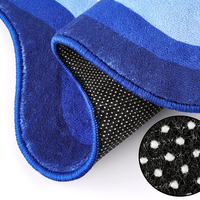 Tapis de jeu pour enfants en forme de nuage, vestibule doux en fausse laine, antidérapant, pour zone de jeu et chambre à coucher